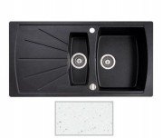 Мийка для кухні Marmorin Fenco 1,5k 10 97х51 см штучний камінь Magranit білий 320 513 006