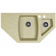 Мийка для кухні Marmorin Fenco trapez 93х51 см штучний камінь Magranit сафарі 320 613 001