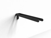 Тримач для рушників Ibb Bend подвійний метал чорний матовий BB04NEO