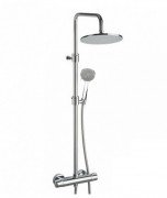 Душова стійка для душа Eurorama Wellness з термостатом хром 612055