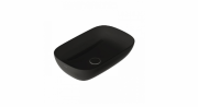 Раковина для ванной накладная Globo T-Edge 60х38 см черная B6R60AR