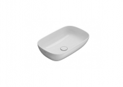 Раковина для ванной накладная Globo T-Edge 60х38 см белая B6R60BI