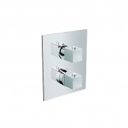 Термостат для душа Eurorama Wellness прихованого монтажу хром PE750033QC