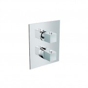 Термостат для душа Eurorama Wellness прихованого монтажу хром PE750033QC