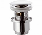 Донный клапан для раковин с переливом Daniel хром A735CCR