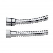 Шланг для душа Daniel 120 см гофрований з конусної гайкою хром A505X120