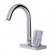 Смеситель для раковины Fima Carlo Frattini Fluid с донным клапаном хром F3851CR