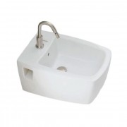 Биде подвесное Axa X-Tre 36х54 см керамика белый глянцевый 2902001