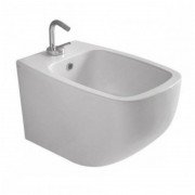 Біде підвісне Axa White Jam 34х52 см кераміка білий глянцевий 3312801