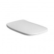 Сидіння з кришкою для унітазу Axa White Jam soft-close білий глянцевий AF3301