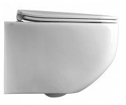 Унітаз підвісний Axa White Jam безободковий 34х52 см кераміка білий глянцевий 3312701