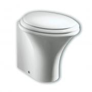 Унітаз підлоговий Hatria Sculture 40х60 см з кришкою Soft Close санфарфор білий Y0RT