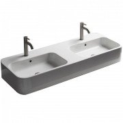 Раковина для ванної Axa Cosa 120х45 см кераміка білий глянцевий 8650001