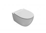 Унітаз підвісний беободковий Globo 4ALL 54x36 Senzabrida білий MDS03BI_MDR20BI