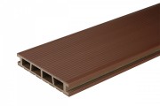 Терасна дошка Bergdeck дерево/ПВХ каштан (1шт/0,36 кв. м) BD0004