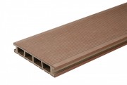Терасна дошка Bergdeck кварцована дерево/ПВХ каштан (1шт/0,36 кв. м) BD1004