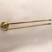 Тримач для рушників Ibb British 44 см метал бронза BI05BRO