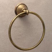 Держатель-кольцо для полотенец Ibb British металл бронза BI07BRO