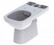 Чаша унітазу-компакта Geberit Selnova Square безободковая 35х68 см фарфор білий 500.152.01.1