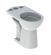 Чаша унітазу-компакта Geberit Selnova Comfort безободковая 35,5х65,5 см фарфор білий 500.486.01.1