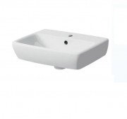 Раковина для ванной Geberit Selnova Square 45х35 см фарфор белый 500.322.01.1