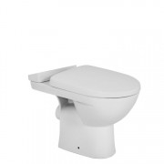 Чаша унітазу-компакта підлогового Kolo Status 36х64,5 см косою випуск кераміка білий S23310000