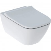 Унітаз підвісний Geberit Smyle Square безободковий 35,5х54 з кришкою Soft-Close 500.683.00.2