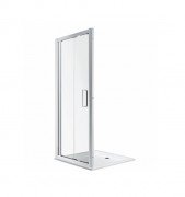 Душові двері Kolo Geo Bifold складається 80х190 см срібний блиск/прозоре скло Reflex 560.116.00.3