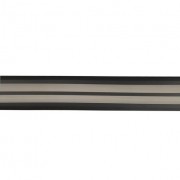 Антискользящий профиль Salag Cirrus ПВХ 10 м черный 131204