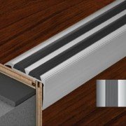 Алюмінієвий протиковзкий кут Salag 0.91 м натуральний/сірий SВ1116