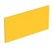 Декоративна бічна панель для раковини Geberit Bambini Varicor жовтий 431030304