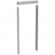 Комплект крышки и боковых накладок для сантехнического модуля Geberit Monolith алюминий матовый 131.194.00.1