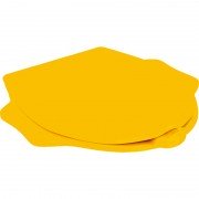 Сиденье с крышкой для детского унитаза Geberit Bambini Черепаха Soft-Close желтый 573367000