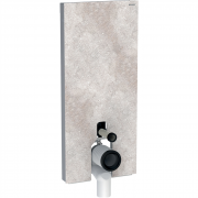 Система инсталляции для напольного унитаза Geberit Monolith 114 см керамика под бетон/алюминий 131.033.JV.5