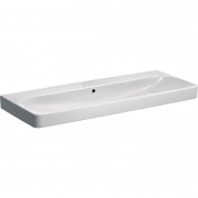 Раковина для ванной Geberit Smyle Square 120x48 см фарфор белый 500.225.01.1