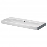 Раковина для ванної Geberit Smyle Square 120x48 см фарфор білий 500.226.01.1