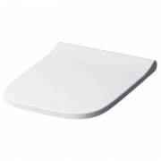 Сидіння з кришкою для унітазу Geberit Smyle Square Slim Soft-Close дюропласт білий 500.237.01.1