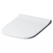 Сиденье с крышкой для унитаза Geberit Smyle Square Slim дюропласт белый 500.238.01.1