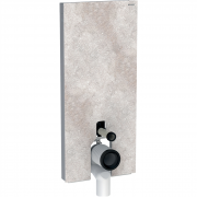 Система инсталляции для напольного унитаза Geberit Monolith Plus 114 см керамика под бетон/алюминий 131.233.JV.5