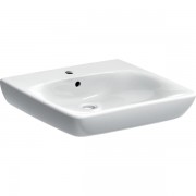 Раковина для ванной Geberit Selnova Comfort 55x55 см фарфор белый 500.302.01.1