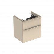 Тумба під раковину Geberit Smyle Square 58,4х47 см підвісна ДСП пісочно-сірий 500.352.JL.1