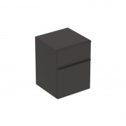 Шкафчик подвесной Geberit Smyle Square 45х47 см ДСП темно-серый 500.357.JK.1