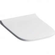 Сиденье с крышкой для унитаза Geberit Smyle Square Slim Soft-Close дюропласт белый 500.687.01.1