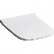 Сидіння з кришкою для унітазу Geberit Smyle Square Slim Soft-Close дюропласт білий 500.688.01.1