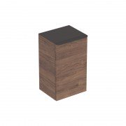 Шкафчик подвесной Geberit Smyle Square 36х32,6 см петли справа ДСП темный орех 500.359.JR.1
