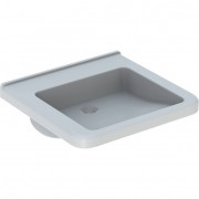 Раковина для ванной Geberit Selnova Comfort Square 55x52,5 см фарфор белый 500.787.01.1