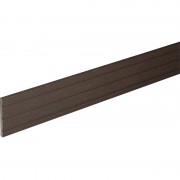 Цокольна планка для терасної дошки Bergdeck дерево/ПВХ каштан BDM004