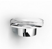 Мыльница для ванной Ibb Lapiana настенная стекло/металл хром LN01CCRO