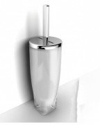 Ершик для унитаза Ibb Brixia напольный пластик хром BX12CRO