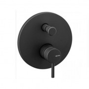 Змішувач для душа Vema Maira прихованого монтажу одноважільний чорний матовий V27140F0202